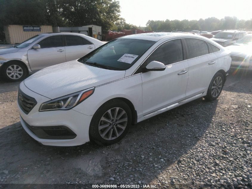 2016 HYUNDAI SONATA 2.4L LIMITED - 5NPE34AF6GH330228