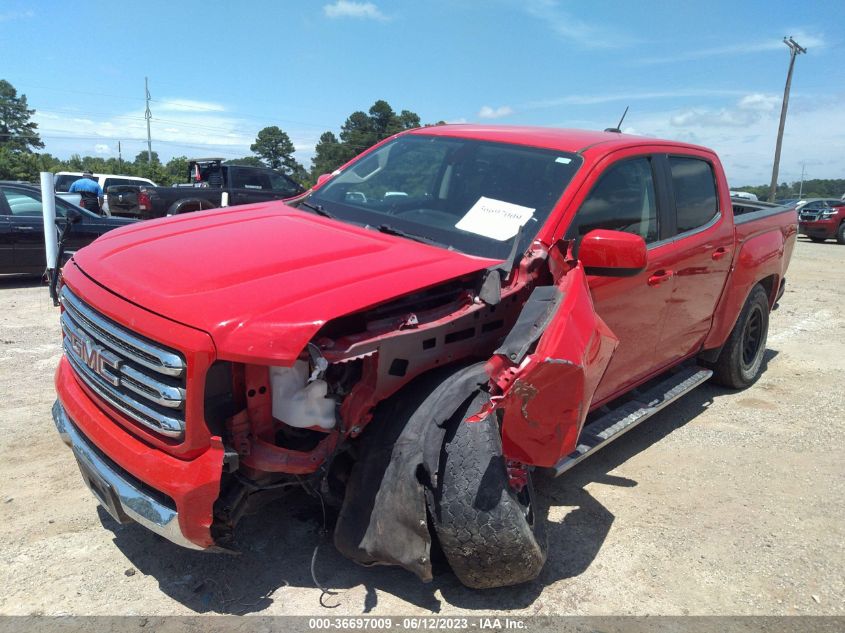 2016 GMC CANYON 4WD SLE - 1GTG6CE37G1169714