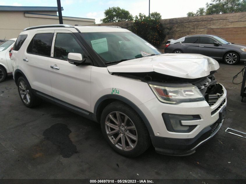 2016 FORD EXPLORER LIMITED - 1FM5K7FH1GGB34289