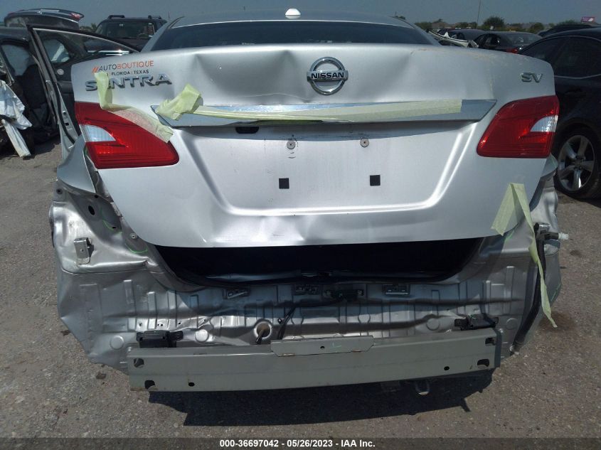 2019 NISSAN SENTRA SV - 3N1AB7AP0KY328145