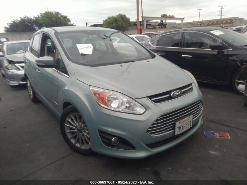 2013 FORD C-MAX HYBRID SEL - 1FADP5BU0DL519814
