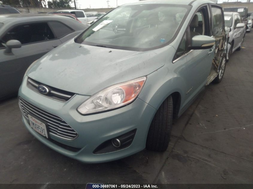 2013 FORD C-MAX HYBRID SEL - 1FADP5BU0DL519814