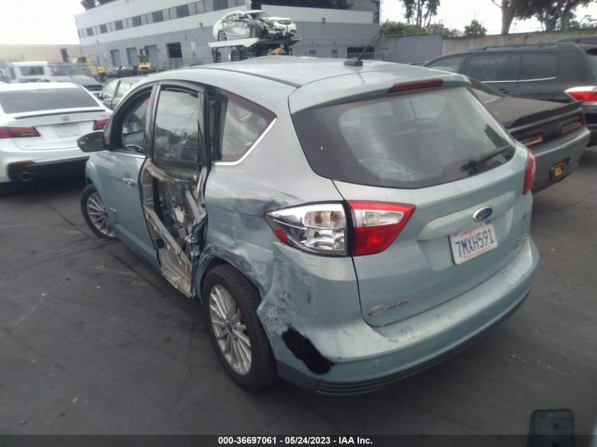 2013 FORD C-MAX HYBRID SEL - 1FADP5BU0DL519814