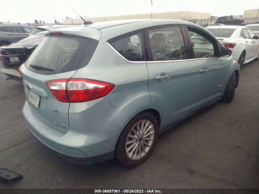2013 FORD C-MAX HYBRID SEL - 1FADP5BU0DL519814