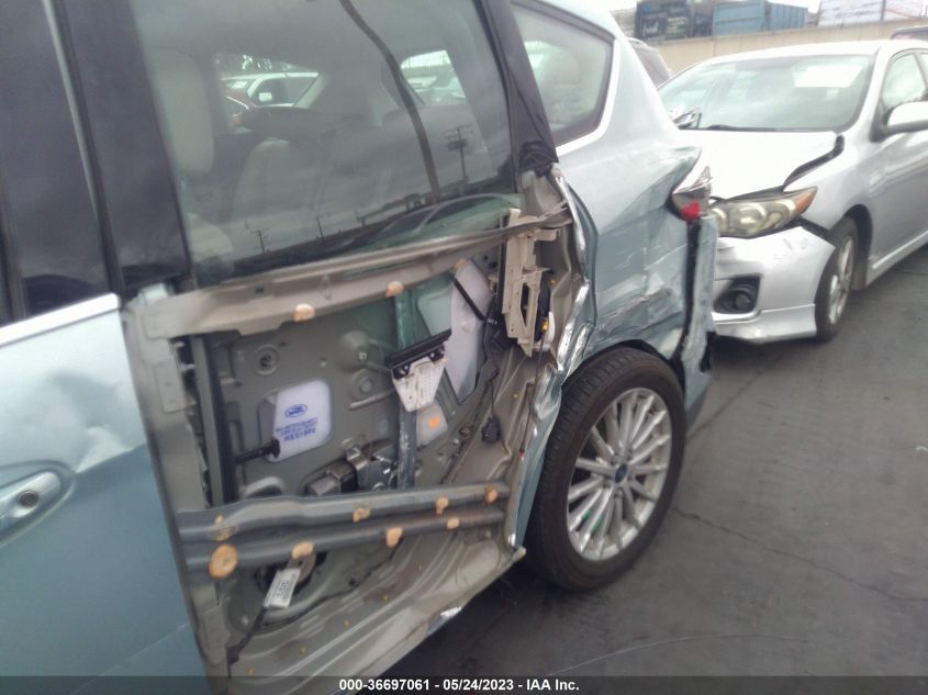 2013 FORD C-MAX HYBRID SEL - 1FADP5BU0DL519814