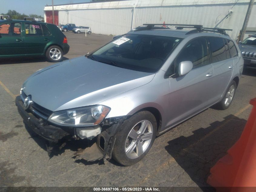 2015 VOLKSWAGEN GOLF SPORTWAGEN TDI S 3VWCA7AU1FM507383