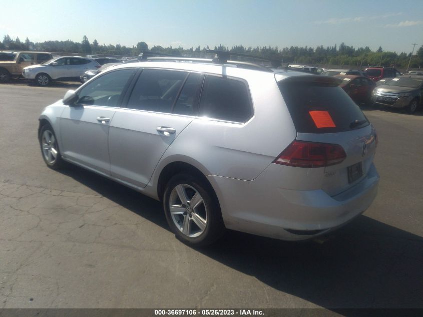 2015 VOLKSWAGEN GOLF SPORTWAGEN TDI S 3VWCA7AU1FM507383
