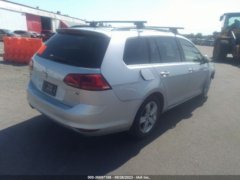 2015 VOLKSWAGEN GOLF SPORTWAGEN TDI S 3VWCA7AU1FM507383