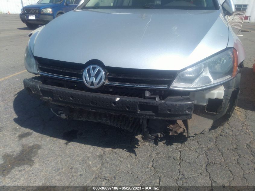 2015 VOLKSWAGEN GOLF SPORTWAGEN TDI S 3VWCA7AU1FM507383
