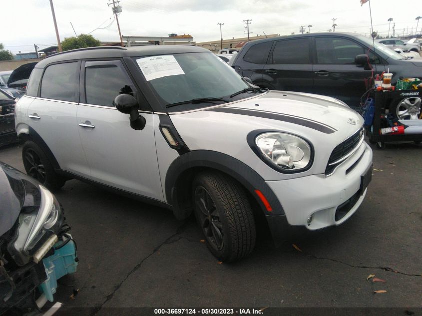 2016 MINI COOPER COUNTRYMAN S - WMWZC3C58GWT09470