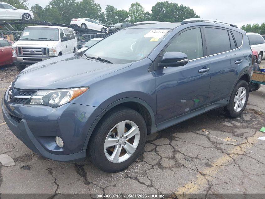 2014 TOYOTA RAV4 XLE - JTMWFREV4ED037358