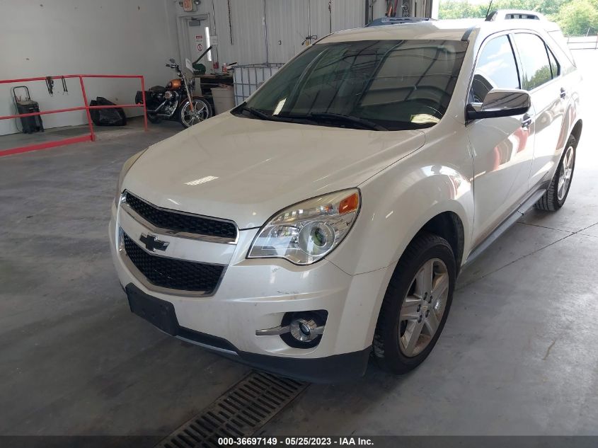 2014 CHEVROLET EQUINOX LTZ - 1GNALDEK0EZ107136