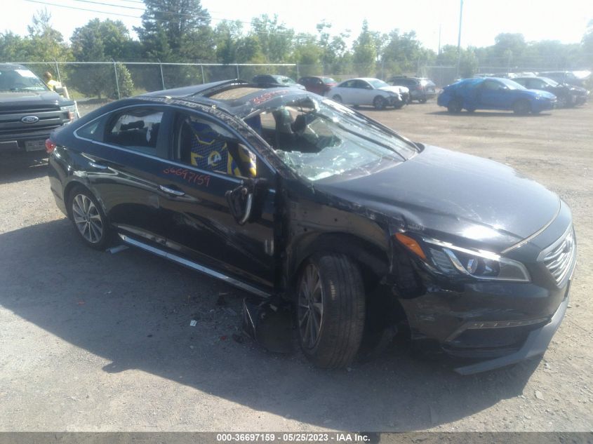 2017 HYUNDAI SONATA SPORT - 5NPE34AF4HH448974