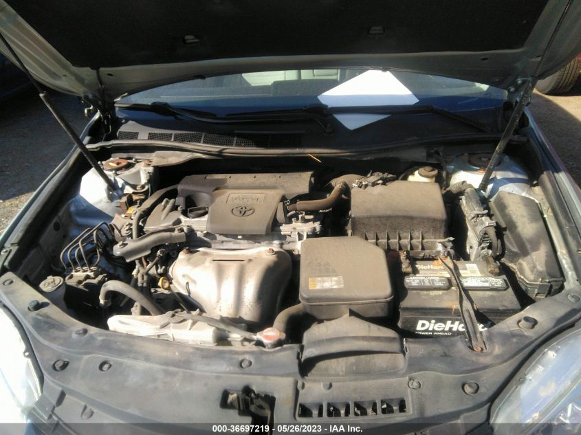 2016 TOYOTA CAMRY XLE/SE/LE/XSE - 4T4BF1FK5GR544925