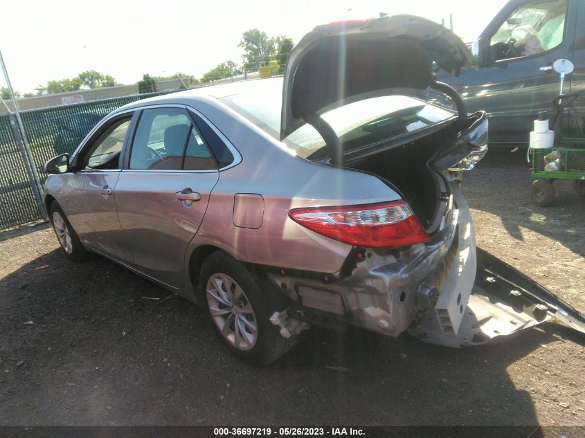 2016 TOYOTA CAMRY XLE/SE/LE/XSE - 4T4BF1FK5GR544925