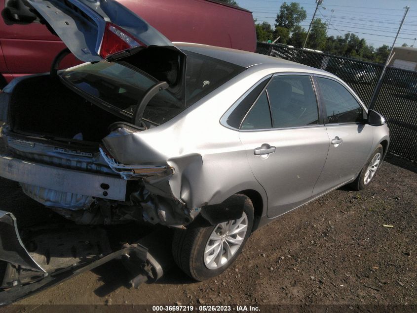 2016 TOYOTA CAMRY XLE/SE/LE/XSE - 4T4BF1FK5GR544925
