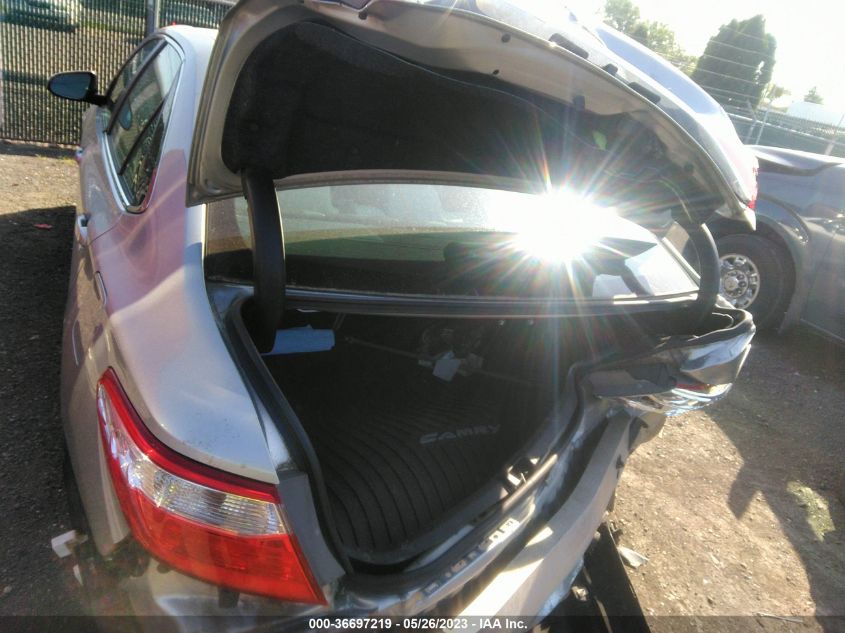 2016 TOYOTA CAMRY XLE/SE/LE/XSE - 4T4BF1FK5GR544925