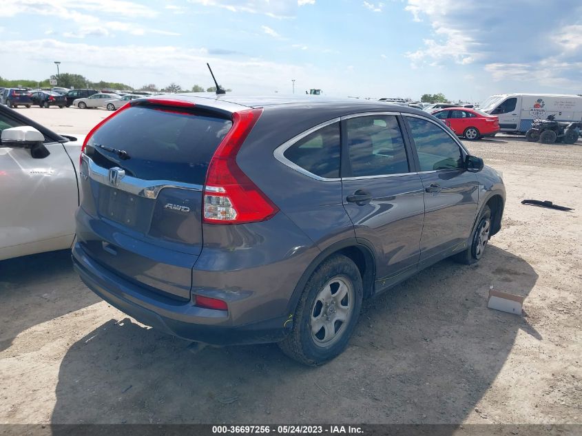 2015 HONDA CR-V LX - 5J6RM4H39FL079655