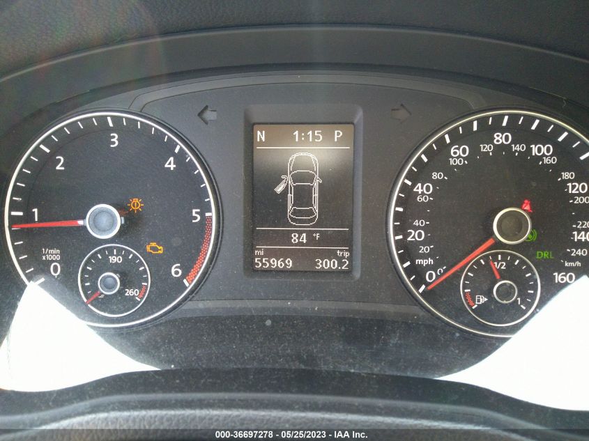 2014 VOLKSWAGEN PASSAT TDI SE W/SUNROOF & NAV - 1VWBN7A3XEC002689