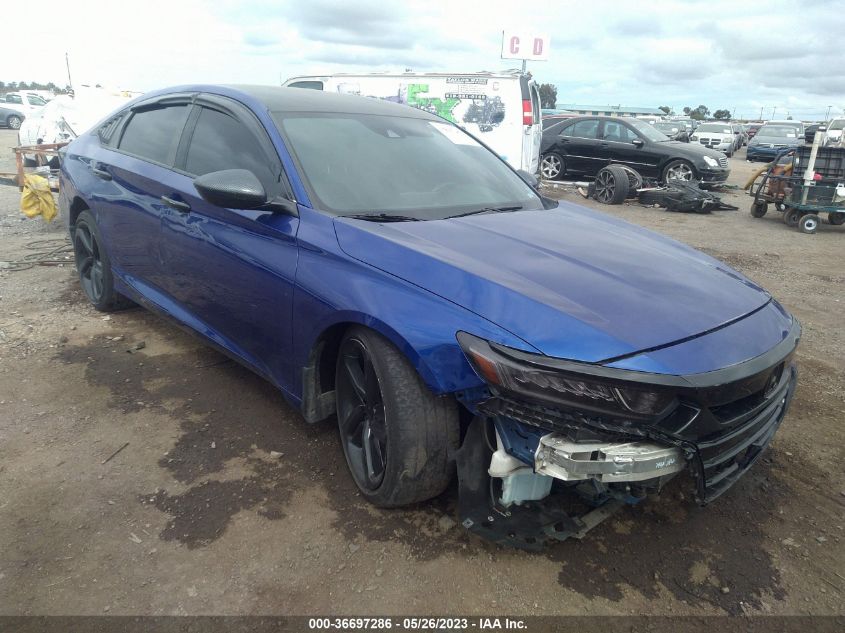 2020 HONDA ACCORD SEDAN SPORT - 1HGCV1F31LA103689