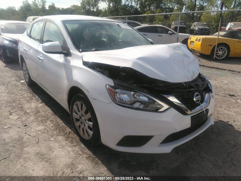 2016 NISSAN SENTRA S - 3N1AB7AP7GY269912