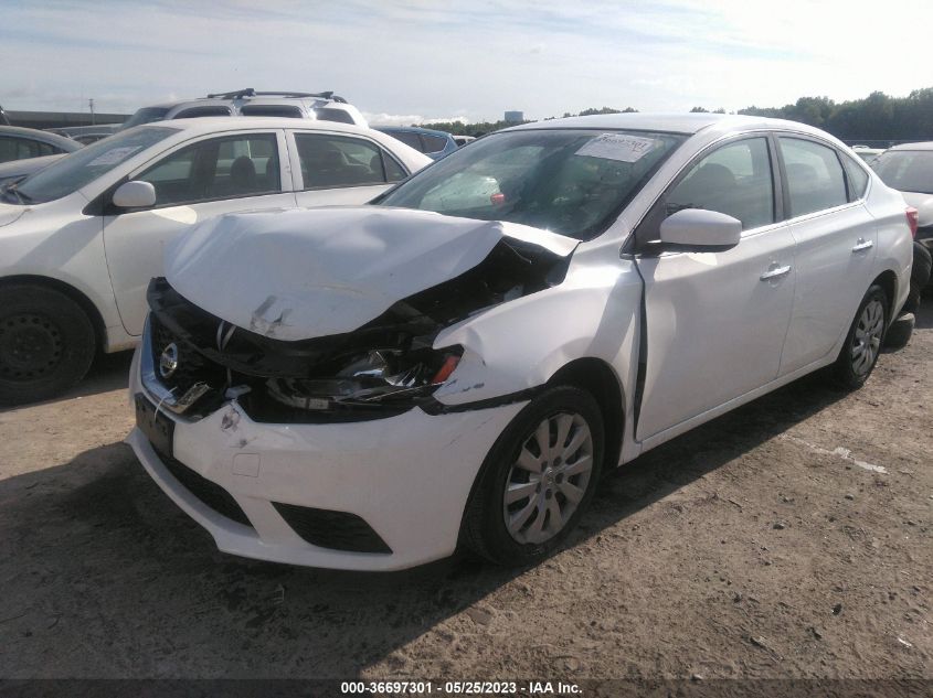 2016 NISSAN SENTRA S - 3N1AB7AP7GY269912