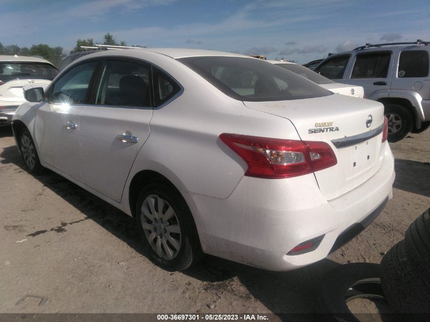 2016 NISSAN SENTRA S - 3N1AB7AP7GY269912