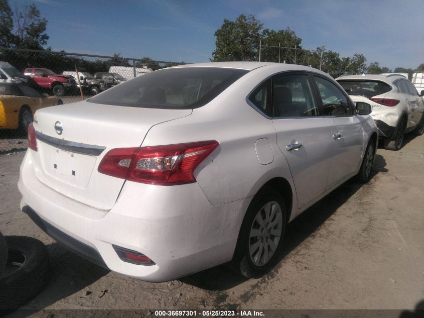 2016 NISSAN SENTRA S - 3N1AB7AP7GY269912