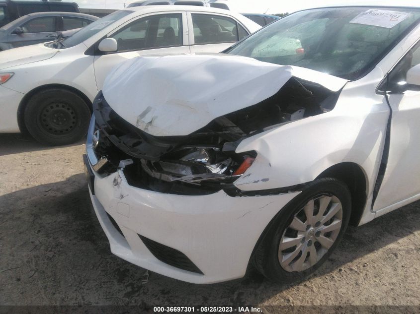 2016 NISSAN SENTRA S - 3N1AB7AP7GY269912