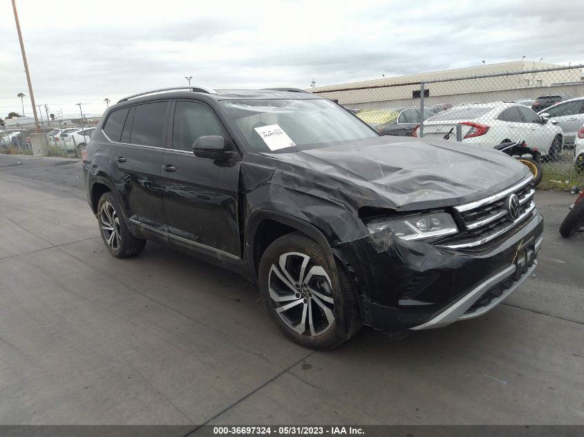 2022 VOLKSWAGEN ATLAS 3.6L V6 SEL - 1V2BR2CA4NC520317