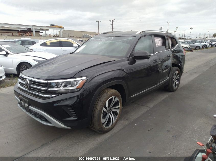 2022 VOLKSWAGEN ATLAS 3.6L V6 SEL - 1V2BR2CA4NC520317
