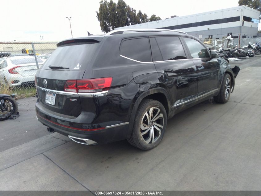 2022 VOLKSWAGEN ATLAS 3.6L V6 SEL - 1V2BR2CA4NC520317