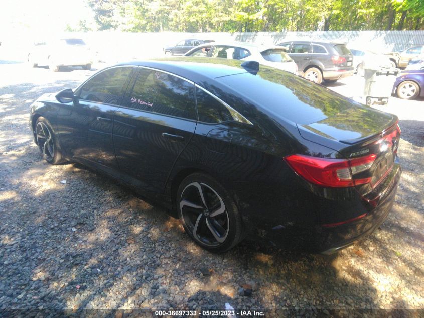 2021 HONDA ACCORD SEDAN SPORT - 1HGCV1F33MA050298