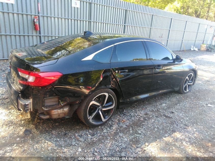 2021 HONDA ACCORD SEDAN SPORT - 1HGCV1F33MA050298