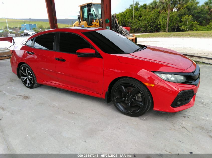2019 HONDA CIVIC SI SEDAN - 2HGFC1E55KH702360