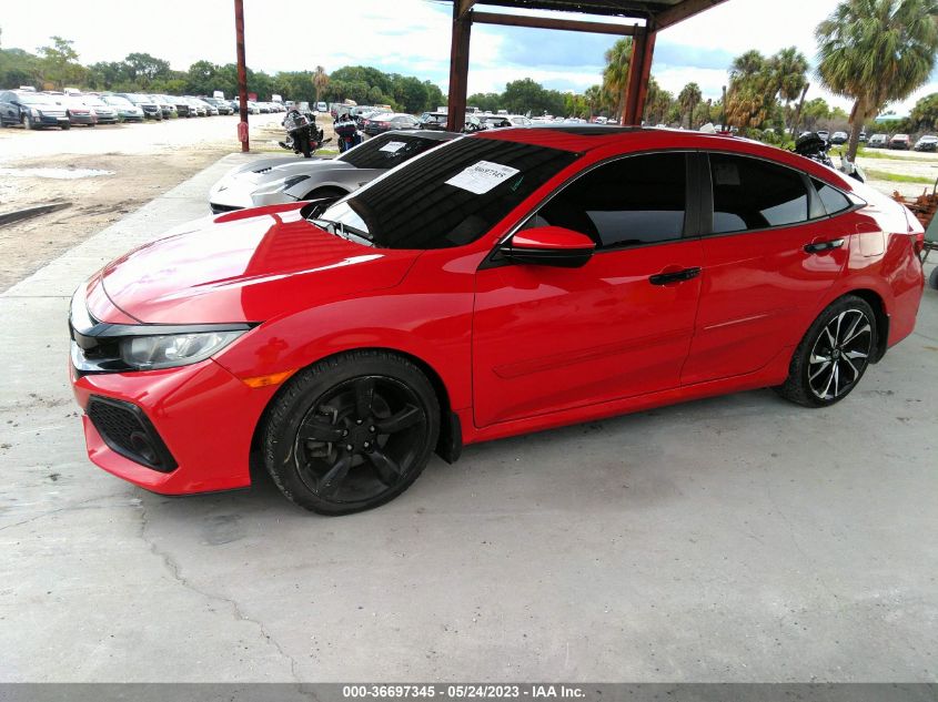2019 HONDA CIVIC SI SEDAN - 2HGFC1E55KH702360