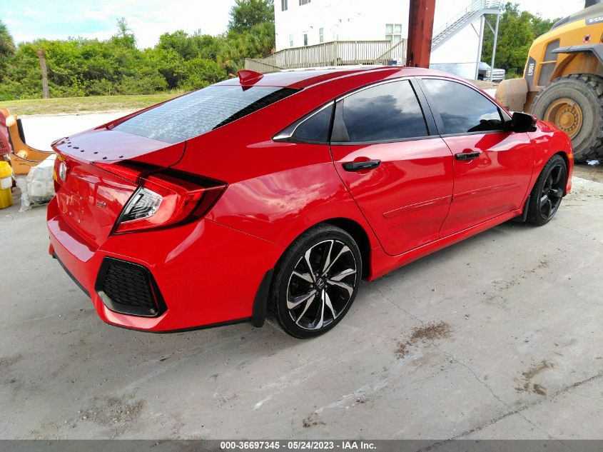 2019 HONDA CIVIC SI SEDAN - 2HGFC1E55KH702360