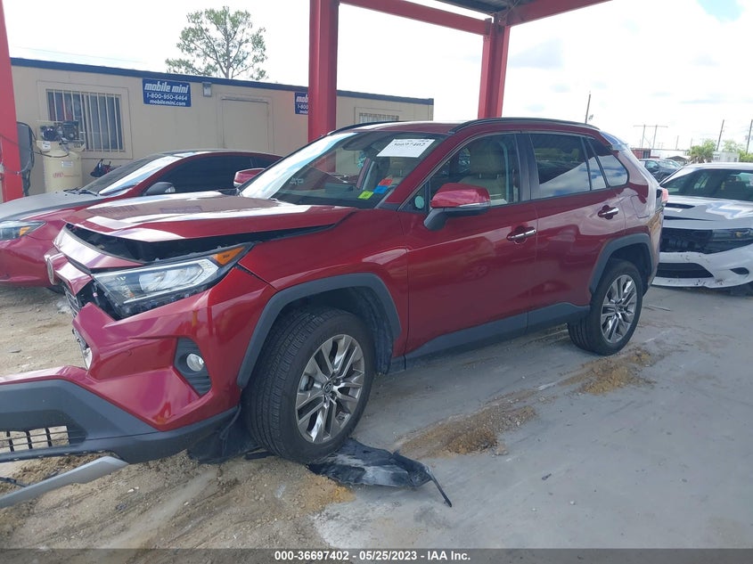 VIN 2T3Y1RFV5KW021237 2019 TOYOTA RAV4 LIMITED