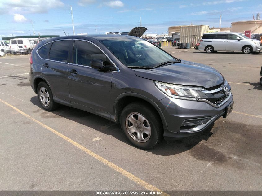 2016 HONDA CR-V LX - 3CZRM3H34GG709090