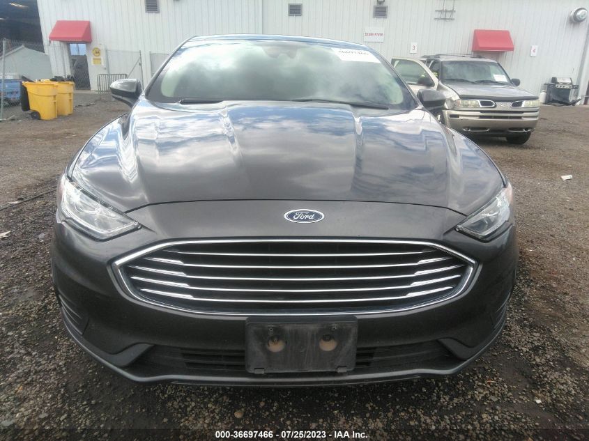 2019 FORD FUSION SE - 3FA6P0T95KR284864