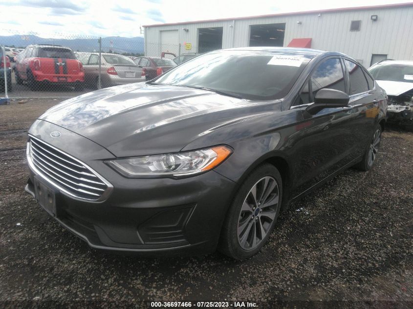 2019 FORD FUSION SE - 3FA6P0T95KR284864