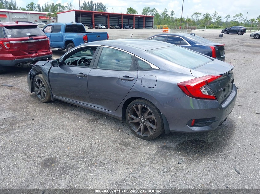 VIN 2HGFC2F87LH572002 2020 HONDA CIVIC SEDAN SPORT
