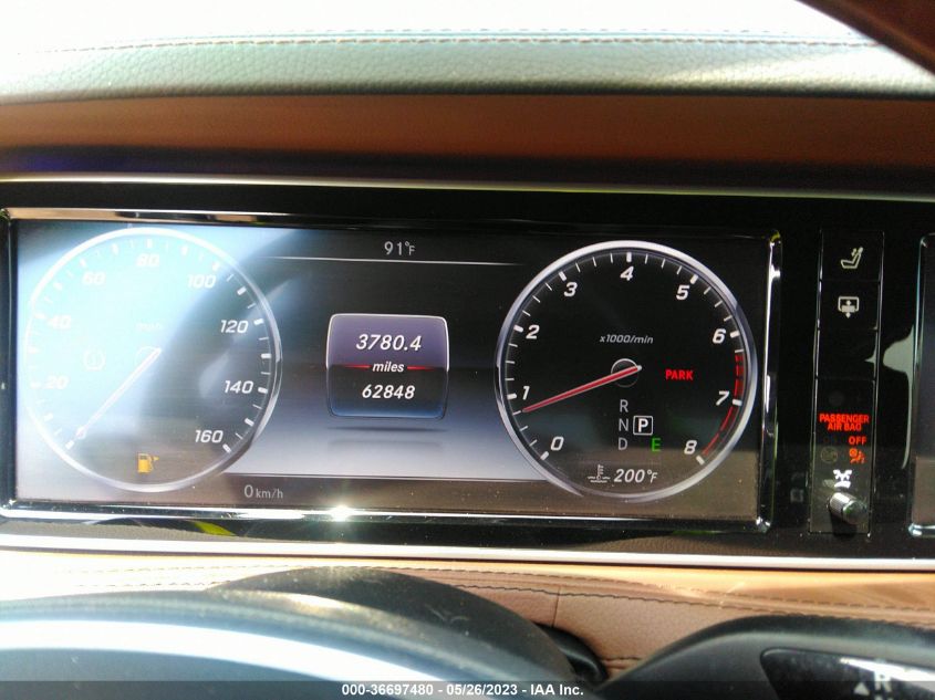 2017 MERCEDES-BENZ S-CLASS S 550 - WDDUG8FB3HA299354