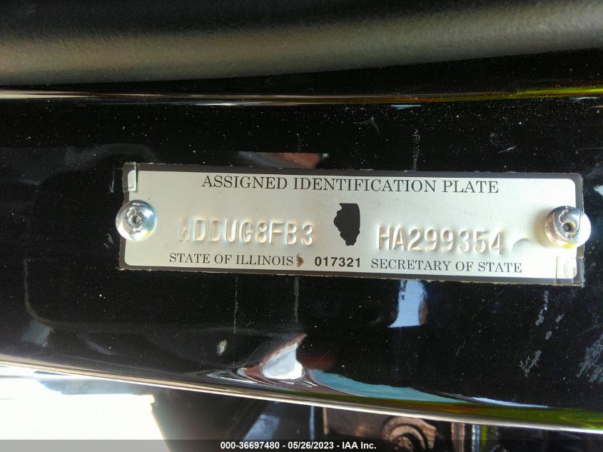 2017 MERCEDES-BENZ S-CLASS S 550 - WDDUG8FB3HA299354