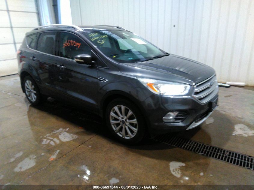 2017 FORD ESCAPE TITANIUM - 1FMCU0J92HUC50239