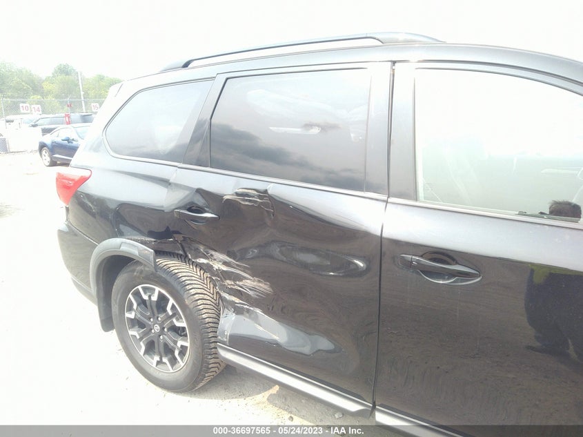VIN 5N1DR2MM8KC652393 2019 NISSAN PATHFINDER SV