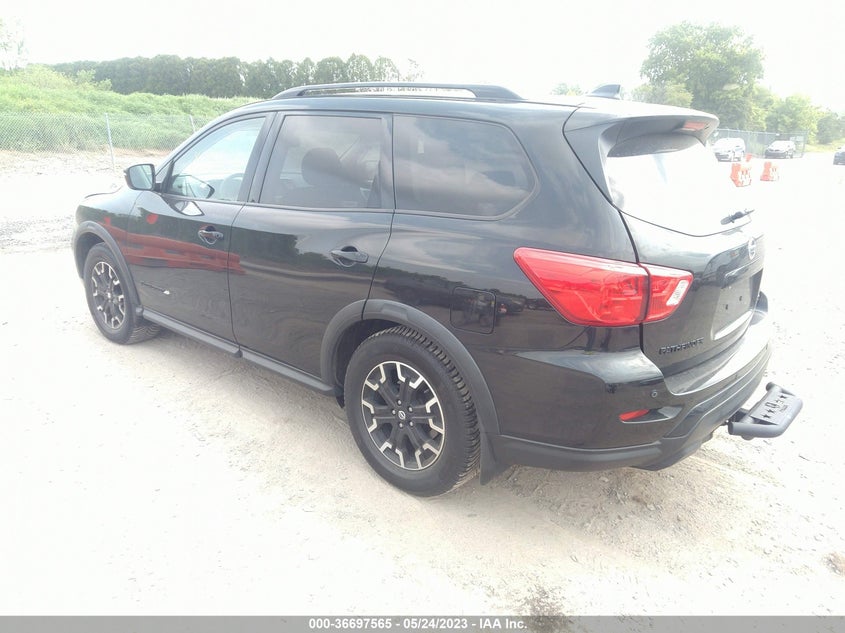 VIN 5N1DR2MM8KC652393 2019 NISSAN PATHFINDER SV