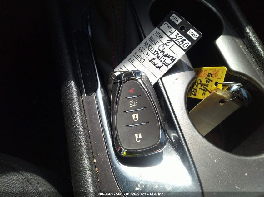 2021 CHEVROLET MALIBU RS - 1G1ZG5ST6MF074672