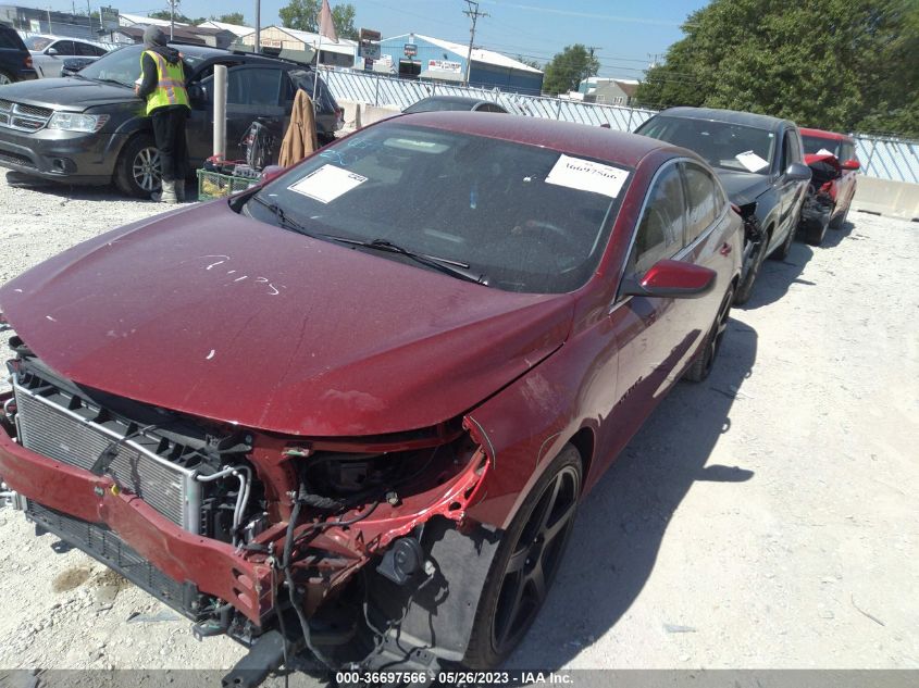 2021 CHEVROLET MALIBU RS - 1G1ZG5ST6MF074672
