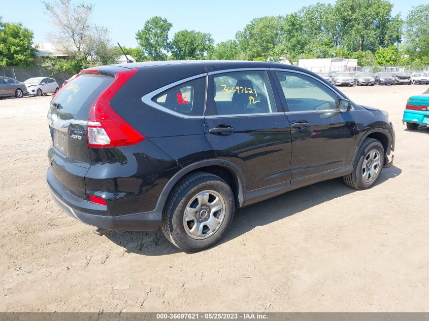 2016 HONDA CR-V LX - 5J6RM4H3XGL105925